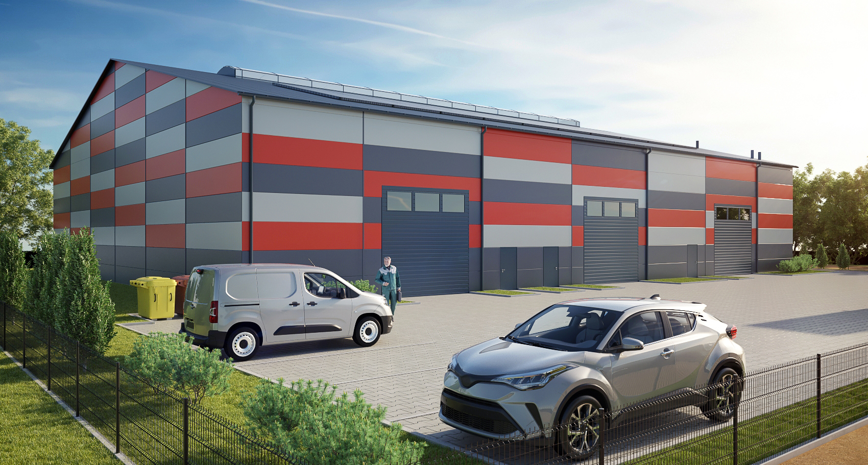 Budynek przemysłowy Szemud - widok 1