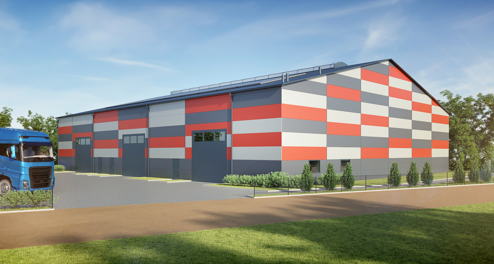 Budynek przemysłowy Szemud - widok 2